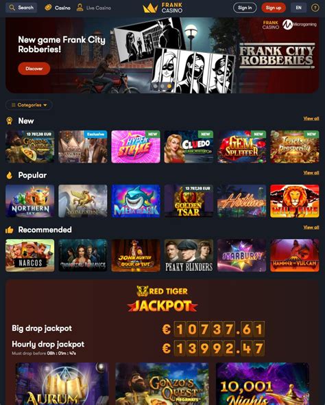 online casino frank promo codes